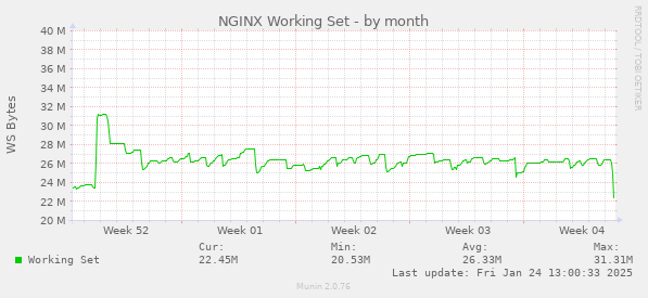 NGINX Working Set